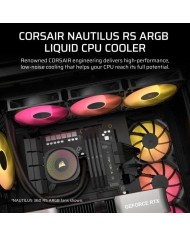 REFRIGERACION LIQUIDA CPU CORSAIR NAUTILUS 240MM ARGB BLACK