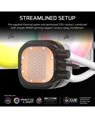 REFRIGERACION LIQUIDA CPU CORSAIR NAUTILUS 240MM ARGB WHITE
