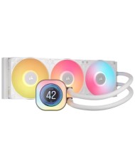 REFRIGERACION LIQUIDA CPU CORSAIR ICUELINK TITAN 360 RX 360MM RGB LCD WHITE