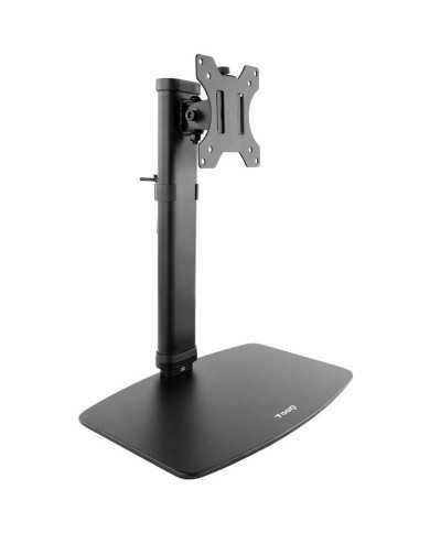 SOPORTE DE MESA TV MONITOR TOOQ REG.ALTURA GIR. INCL. 17-27 BLACK