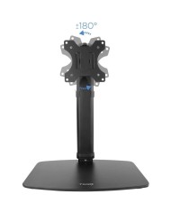 SOPORTE DE MESA TV MONITOR TOOQ REG.ALTURA GIR. INCL. 17-27 BLACK