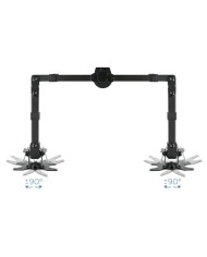 SOPORTE DE MESA TV/MONITOR TOOQ DB1232TN-B 13-32 2 BRAZOS BLACK