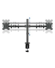 SOPORTE DE MESA TV/MONITOR TOOQ DB1232TN-B 13-32 2 BRAZOS BLACK