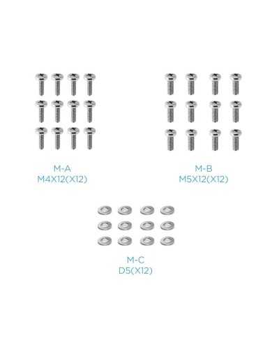 SOPORTE DE MESA TV/MONITOR TOOQ 13-27 8KG 2 BRAZOS PARA 3 PANTALLAS