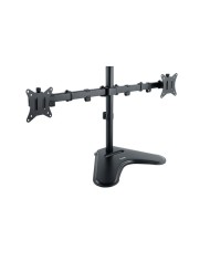 SOPORTE DE MESA MONITOR 2 TOOQ REG.ALTURA GIR. INCL. 9KG BLACK