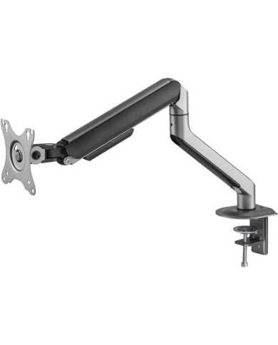 SOPORTE DE MESA TV MONITOR TOOQ ERGONOMICO ASISTIDO 17-32 BLACK/SILVER