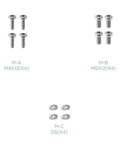 SOPORTE DE MESA TV MONITOR TOOQ ERGONOMICO ASISTIDO 17-32 BLACK/SILVER