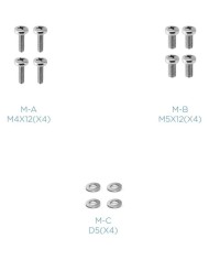 SOPORTE DE MESA TV MONITOR TOOQ ERGONOMICO ASISTIDO 17-32 BLACK/SILVER