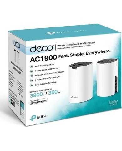 WIRELESS REPEATER TP-LINK WIFI AC1900 HOME MESH PACK 2 DECO S7