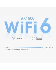 WIRELESS REPEATER TP-LINK AX1500 HOME MESH PACK 3 DECO X10