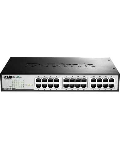 SWITCH D-LINK GIGABIT 24 PUERTOS DGS-1024D/E RACK