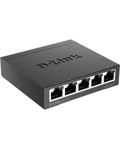 SWITCH D-LINK GIGABIT 5 PUERTOS DGS-105/E