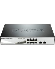 SWITCH D-LINK GIGABIT 8 PUERTOS DGS-1210-08P POE UPLINK