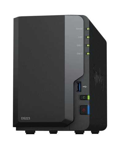 UNIDAD NAS SYNOLOGY 2 HDD/SSD DISKTATION CPU 1.7GHZ 4 NUCLEOS
