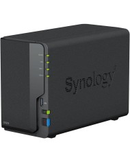 UNIDAD NAS SYNOLOGY 2 HDD/SSD DISKTATION CPU 1.7GHZ 4 NUCLEOS