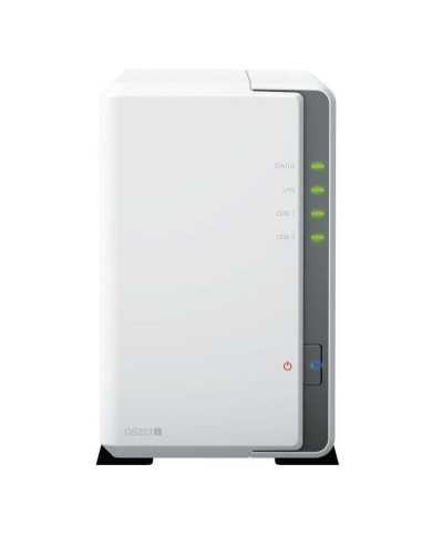 UNIDAD NAS SYNOLOGY 2 HDD/SSD DISKSTATION CPU 1.7GHZ 4 NUCLEOS WHITE
