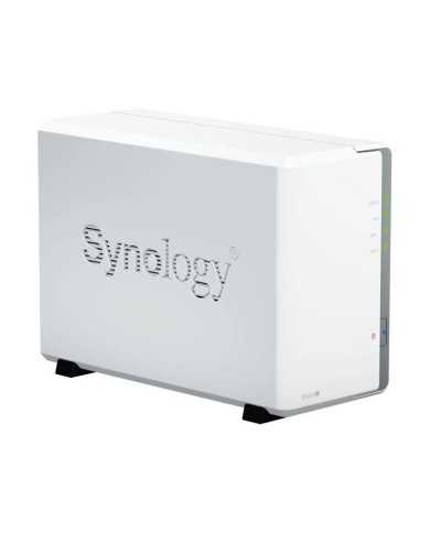 UNIDAD NAS SYNOLOGY 2 HDD/SSD DISKSTATION CPU 1.7GHZ 4 NUCLEOS WHITE