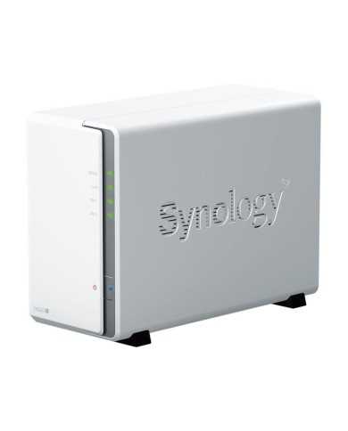 UNIDAD NAS SYNOLOGY 2 HDD/SSD DISKSTATION CPU 1.7GHZ 4 NUCLEOS WHITE