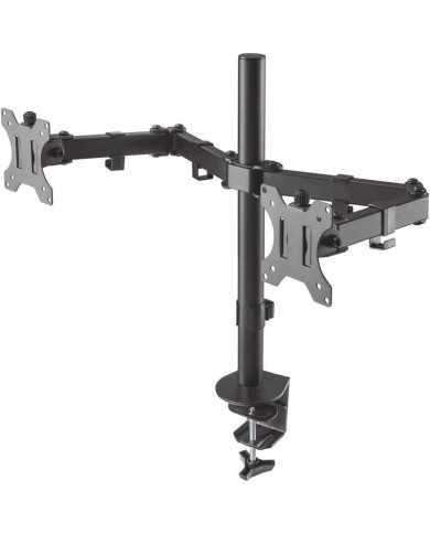 SOPORTE DE MESA TV/MONITOR AISENS 13-32 2 BRAZOS BLACK