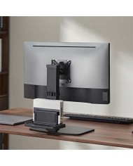 SOPORTE DE MESA TV/MONITOR/MINI PC AISENS 17-32 1 BRAZO 8KG BLACK