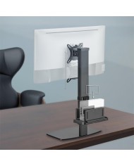 SOPORTE DE MESA TV/MONITOR/MINI PC AISENS 17-32 1 BRAZO 8KG BLACK