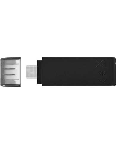 PEN DRIVE 64GB KINGSTON USB-C 3.1 BLACK