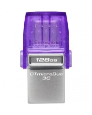 PEN DRIVE 128GB KINGSTON USB-A/USB-C 3.2 PURPLE