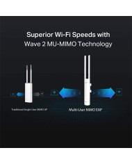 ACCESS POINT TP-LINK OMADA EAP225 AC1200 1200MBIT/S WIFI EXTERIOR POE
