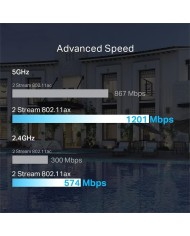 ACCESS POINT TP-LINK OMADA EAP620 HD POE 1800MBIT/S WIFI DUAL BAND