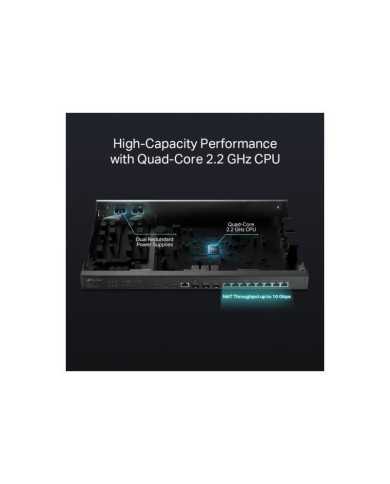 ROUTER VPN TP-LINK ER8411 OMADA 10G PORTS
