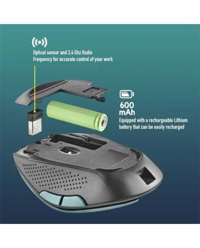 RATON NGS EVO RUST WIRELESS SILENT BLUE