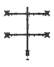 SOPORTE DE MESA TV/MONITOR EWENT EW1514 10-32 4 BRAZOS BLACK