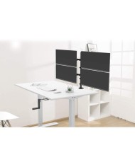 SOPORTE DE MESA TV/MONITOR EWENT EW1514 10-32 4 BRAZOS BLACK