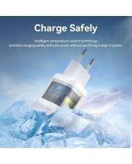 CARGADOR SMARTPHONE/TABLET VENTION FAKY0-EU USB-C 30W YELLOW