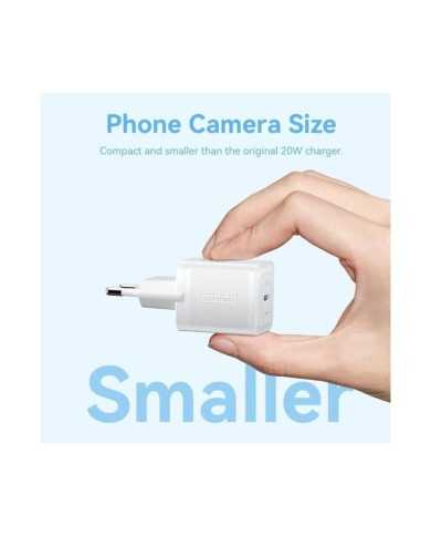 CARGADOR DE PARED VENTION GAN USB-C 20W ROSE