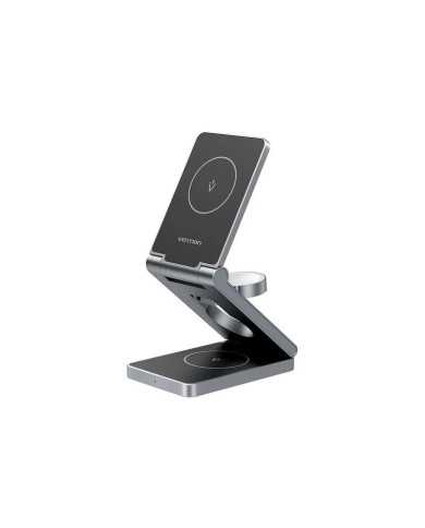 BASE CARGADOR VENTION SMARTPHONE/APPLE WATCH/AURICULARES WIRELESS BLACK