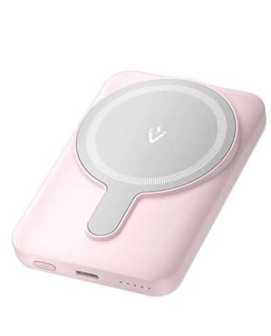 POWERBANK VENTION 5000MAH 20W WIRELESS SMARTPHONE MAGNETIC ROSE