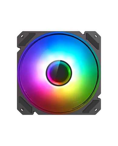 VENTILADOR GM 12CM ADICIONAL GAMING CHASIS ARGB INFINITY SILENCIOSO BLACK