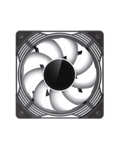 VENTILADOR GM 12CM ADICIONAL GAMING CHASIS ARGB SILENCIOSO BLACK