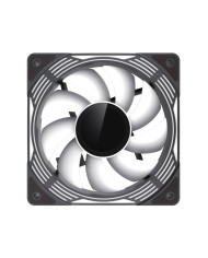 VENTILADOR GM 12CM ADICIONAL GAMING CHASIS ARGB SILENCIOSO BLACK