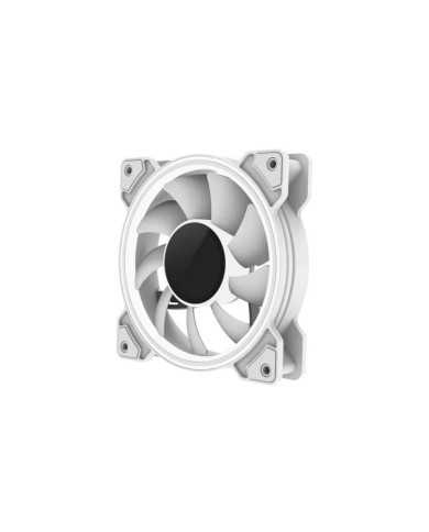 VENTILADOR GM 12CM ADICIONAL GAMING CHASIS ARGB DUAL INFINITY SILENC WHITE