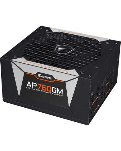 FUENTE DE ALIMENTACION GIGABYTE UD 750W 80+ MODULAR ATX GOLD