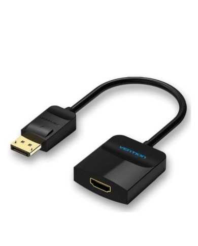 CABLE CONVERSOR VENTION DISPLAYPORT/M - HDMI/H 15CM BLACK