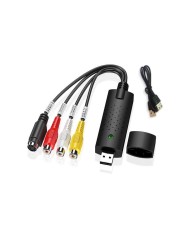 GRABADOR DE VIDEO CAPTURADORA USB ONEWAY USB 2.0 BLACK