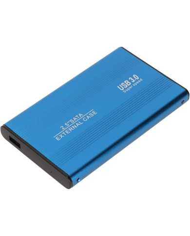 CAJA EXTERNA ONEWAY HDD 2.5 SATA USB 3.0 BLUE