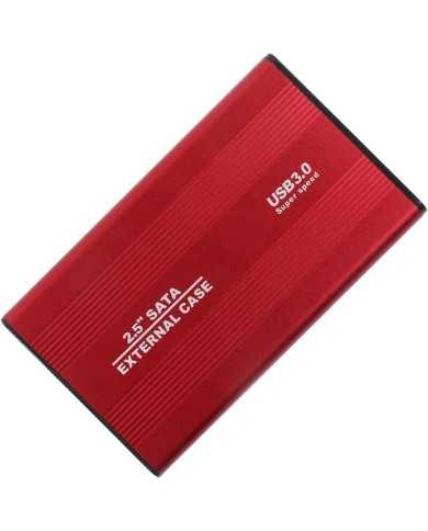 CAJA EXTERNA ONEWAY HDD 2.5 SATA USB 3.0 RED