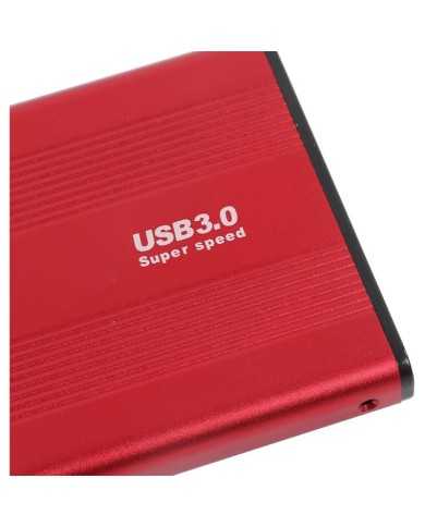 CAJA EXTERNA ONEWAY HDD 2.5 SATA USB 3.0 RED
