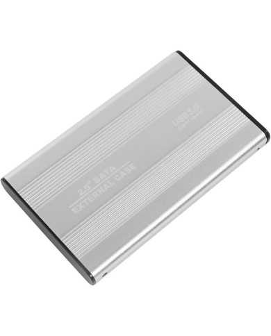 CAJA EXTERNA ONEWAY HDD 2.5 SATA USB 3.0 SILVER