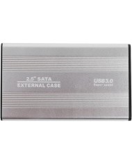 CAJA EXTERNA ONEWAY HDD 2.5 SATA USB 3.0 SILVER