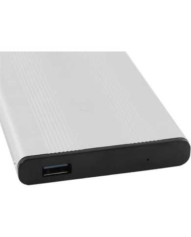 CAJA EXTERNA ONEWAY HDD 2.5 SATA USB 3.0 SILVER